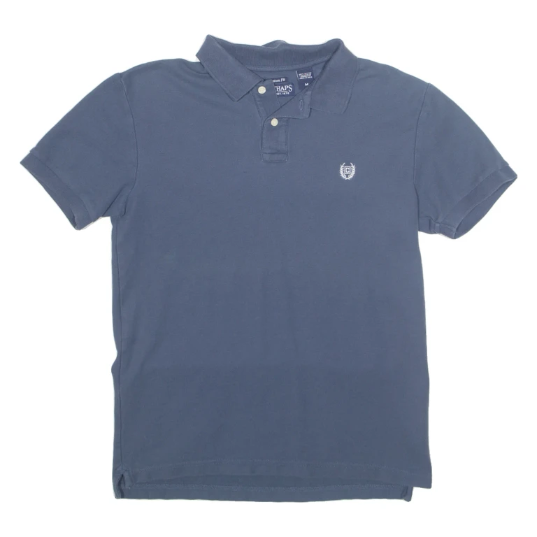 CHAPS Mens Polo Shirt Blue M