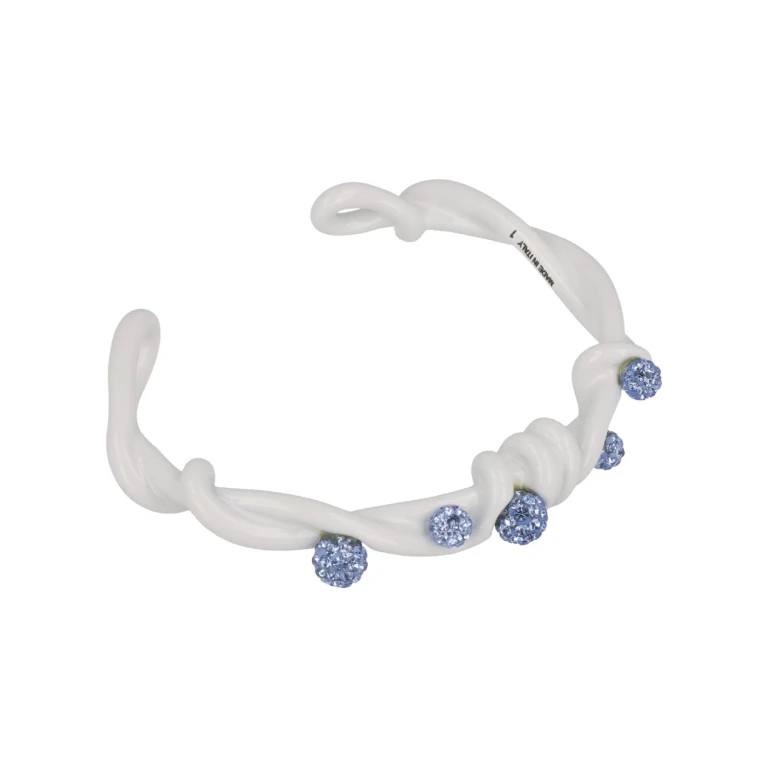 Twisted Crystal Embellished Bracelet