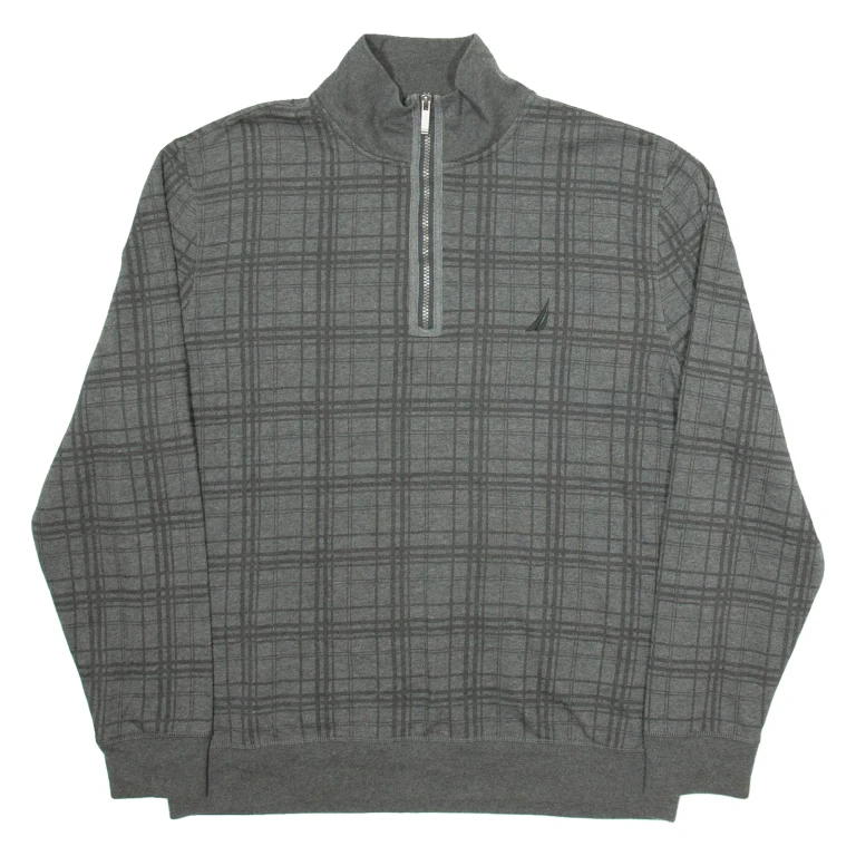 NAUTICA Mens Sweatshirt Grey XL