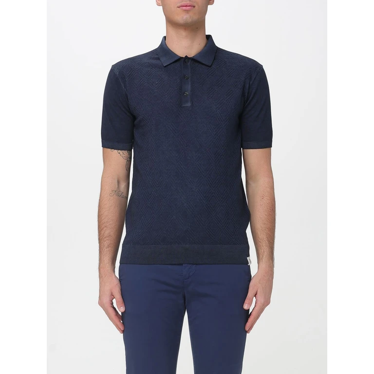 Polo Shirt Men color Blue (PEU584299012446215)