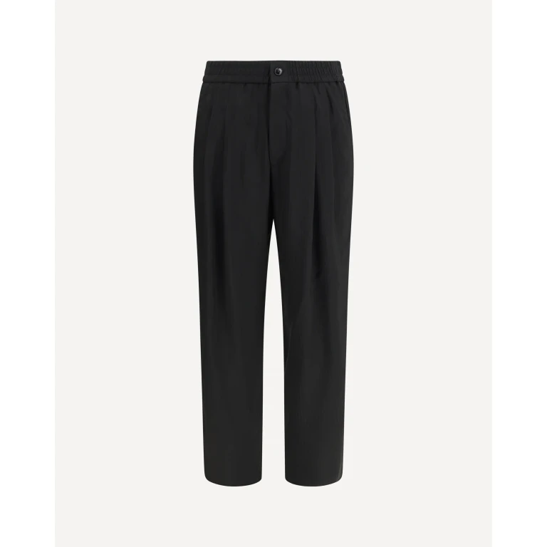 Giorgio Armani Herrenhose mit weitem Bein aus Viskose, Größe 46