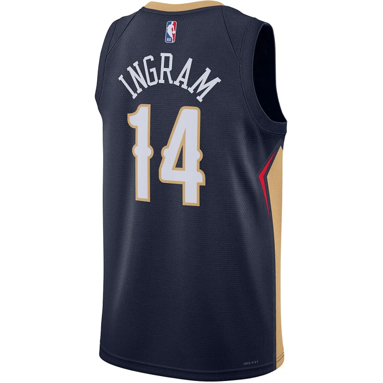 Men's NBA New Orleans Pelicans 'Ingram 14' Swingman Jersey