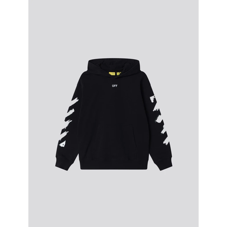 OFF-WHITE KIDS Sweater Kids color Black (OBBB001S26BFLE0050001)