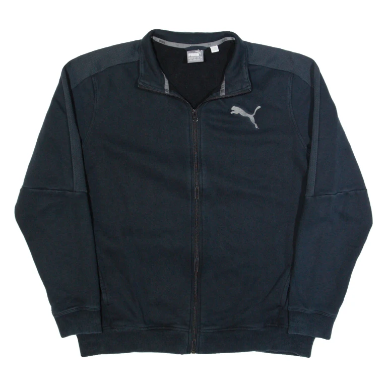 PUMA Mens Track Jacket Black L