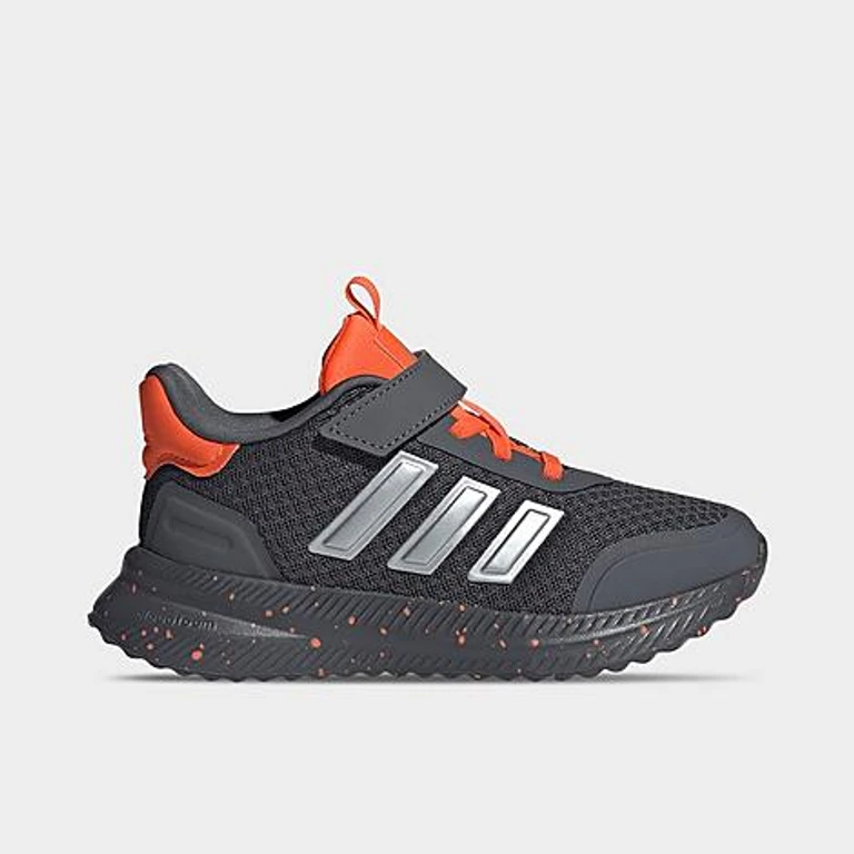 Little Kids X_PLRPATH Casual Shoes in Grey Five/Impact Orange/Matte Silver Size: 1.0