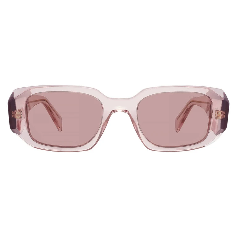 Light Brown Rectangular Ladies Sunglasses PR 17WS 19Q10D 49