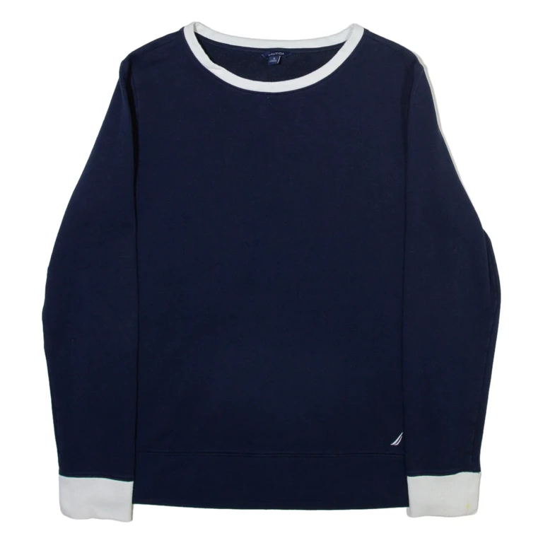 NAUTICA Womens Sweatshirt Blue S