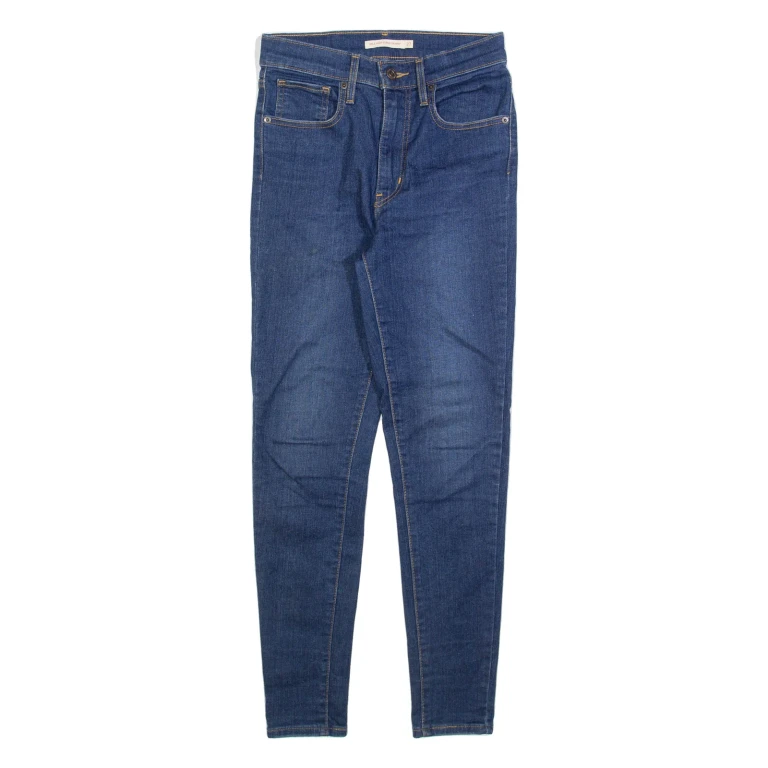 LEVI'S Mile High Womens Jeans Blue Slim Skinny W27 L28
