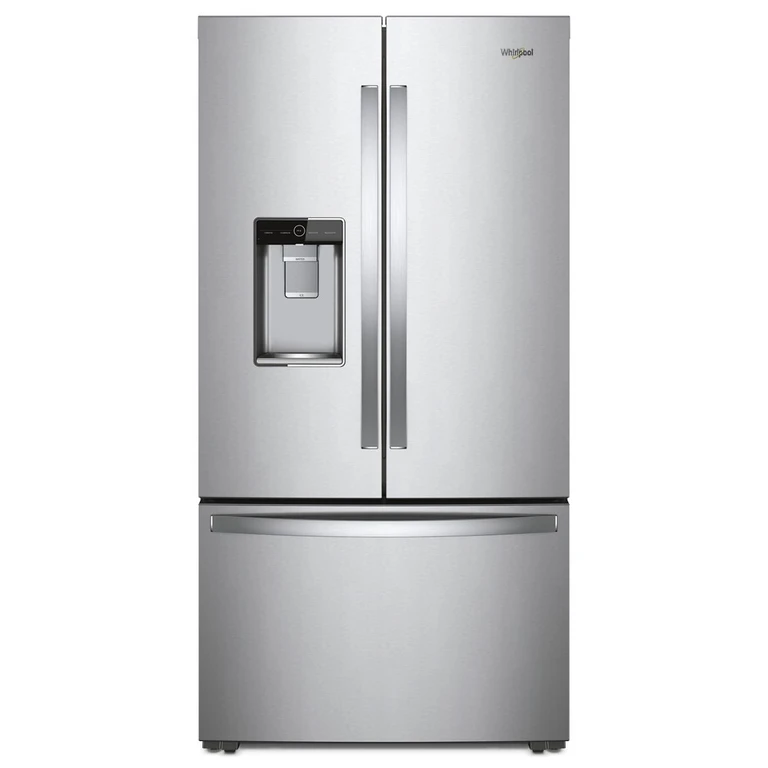 Whirlpool 36 in. Wide Counter Depth French Door Refrigerator in Stainless Steel 36 in. WRFC9636RZ