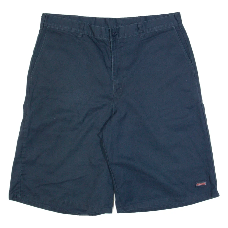 DICKIES Mens Workwear Shorts Blue XL W38
