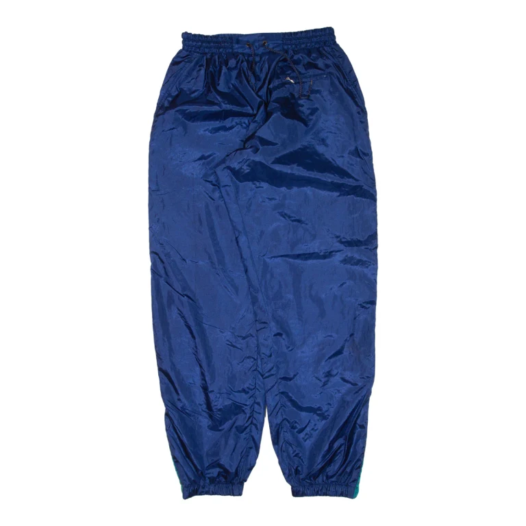 Mens Track Pants Blue Tapered XL W28 L33