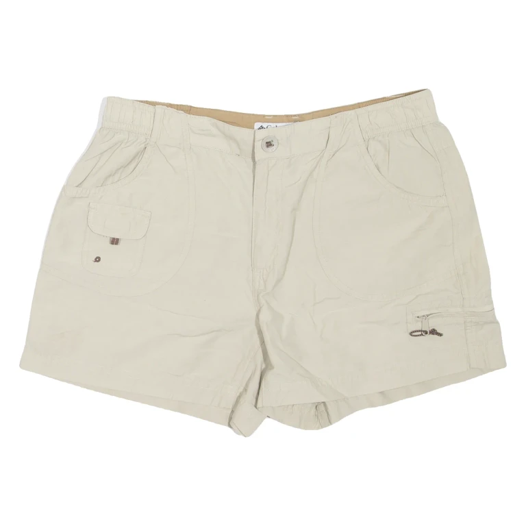 COLUMBIA Outdoor Womens Casual Shorts Beige M W39