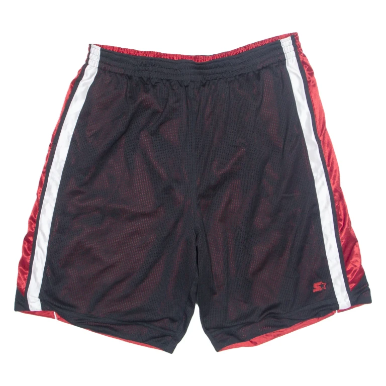 STARTER Mens Sports Shorts Black Relaxed XL W36