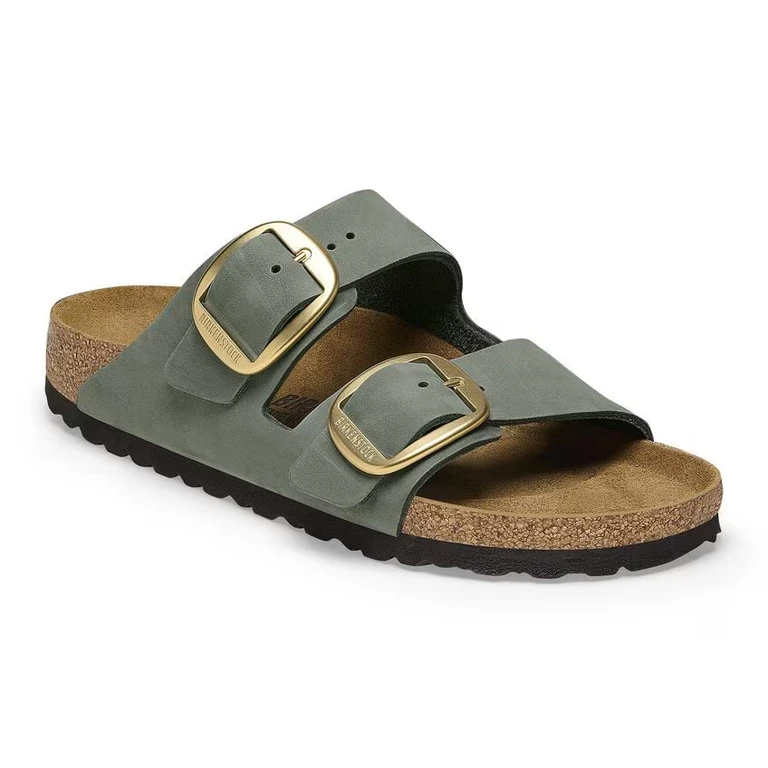 Unisex Arizona Big Buckle Nubuk Leather Thyme