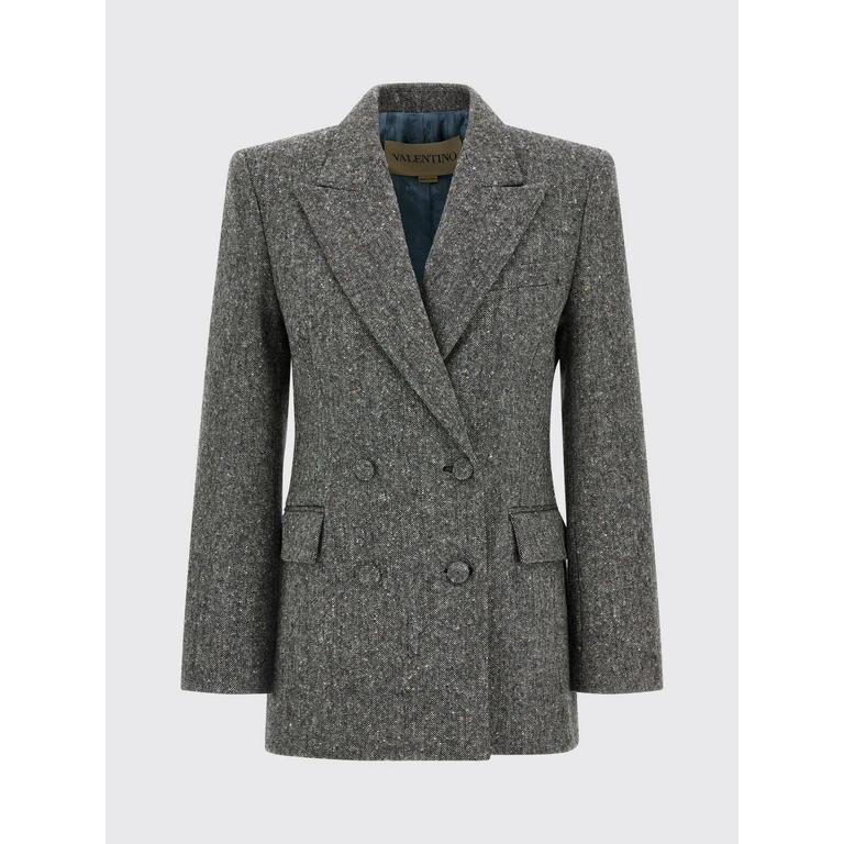 VALENTINO Jacket Woman color Grey (7B0CE4V29R20AN)