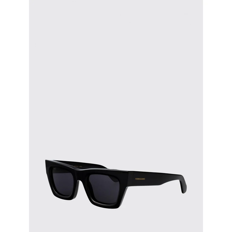 Rectangular Cat-Eye Sunglasses in Acetate with Lettering Logo (SF2105S1)