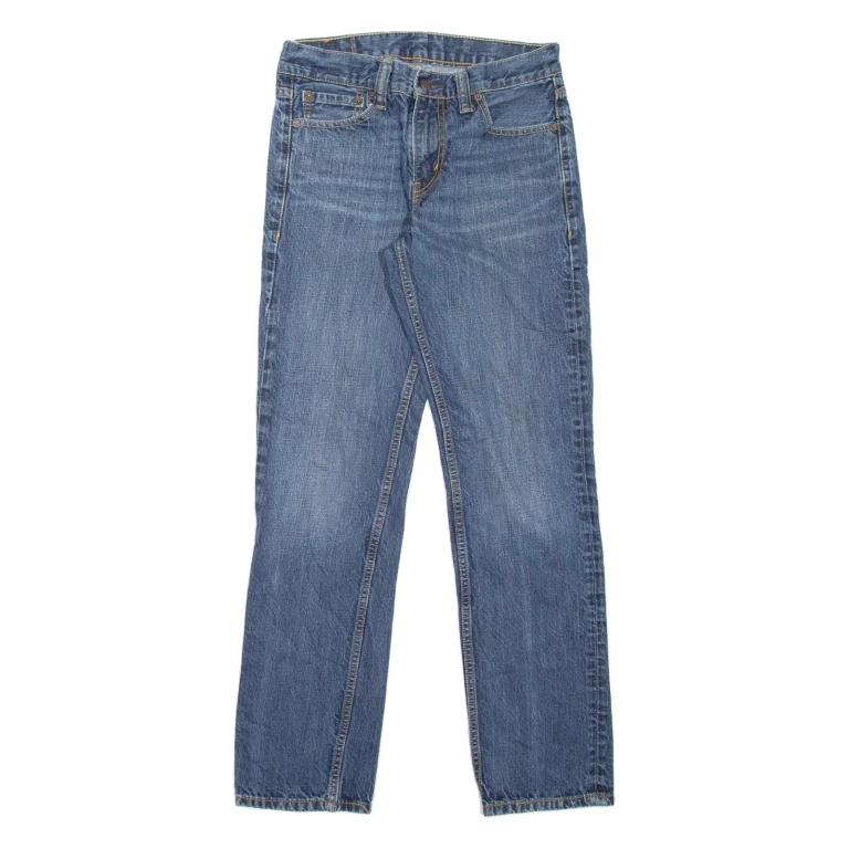 LEVI'S 511 Jeans Mens Blue Slim Straight Stone Wash W27 L29