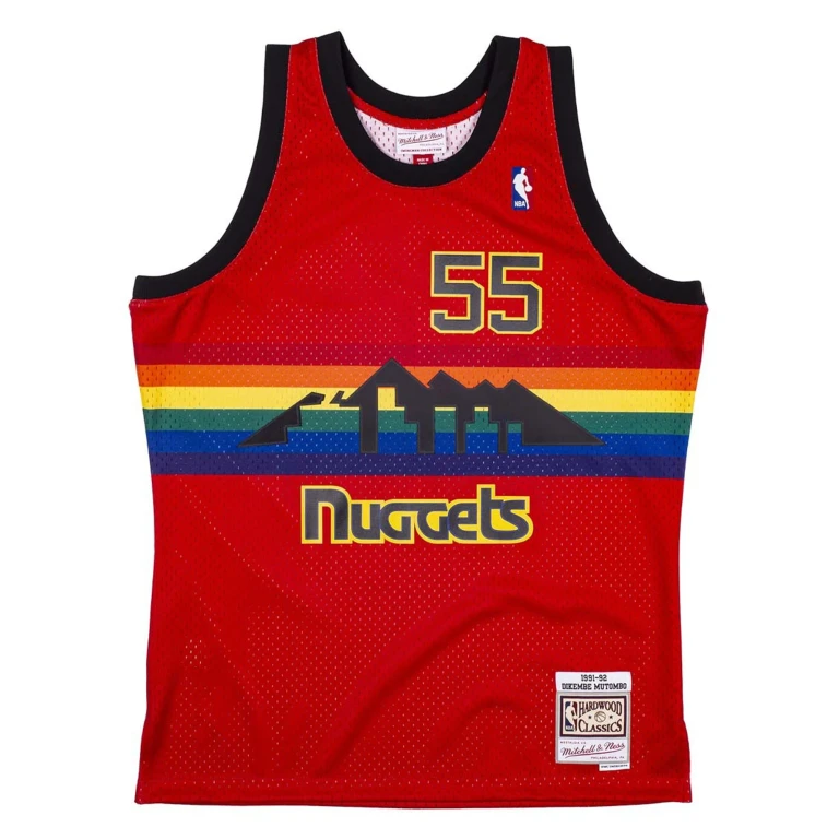 Men's NBA Reload Swingman Jersey - Nuggets 1991 Dikembe Mutombo