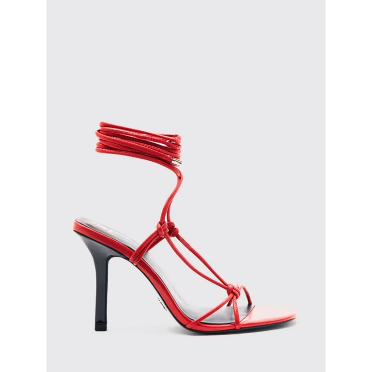 Heeled Sandal Woman color Red (8X0117L026R880)