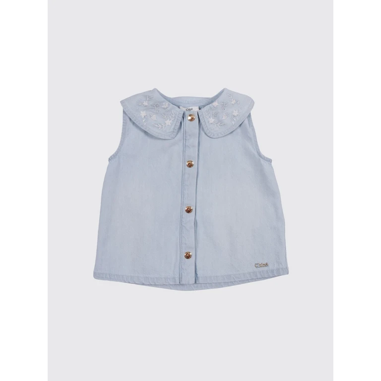 CHLOÉ Shirt Kids color Grey (C20897Z04)