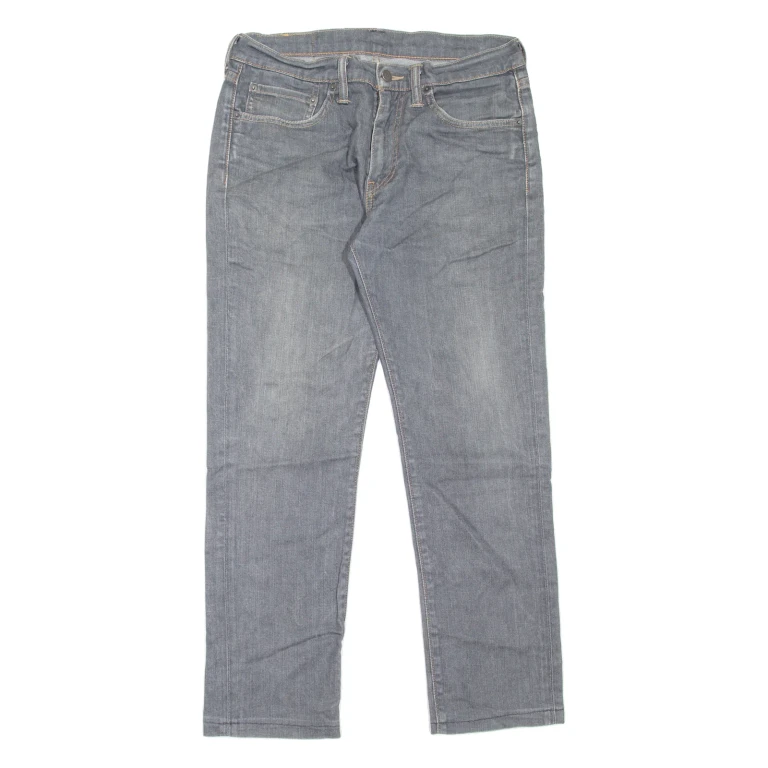 LEVI'S 511 Jeans Mens Grey Slim Straight W32 L27