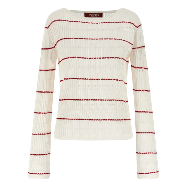 Max Mara White Silk Cardigan Clothing - Women