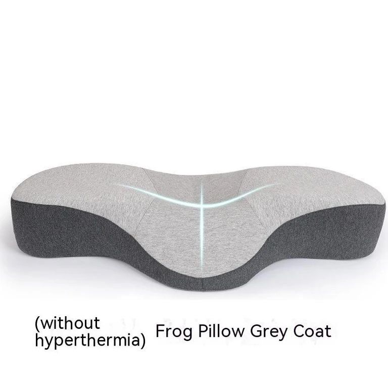 Memory Cotton Cervical Pillow - Low Profile Neck Support with Optional USB Heat Therapy