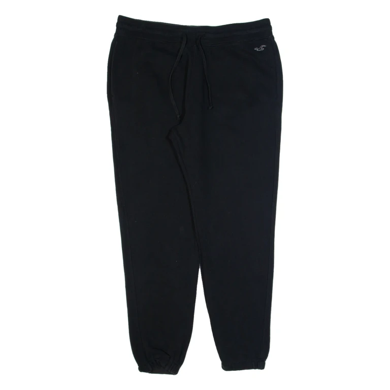 HOLLISTER Womens Joggers Black Tapered XL W34 L28