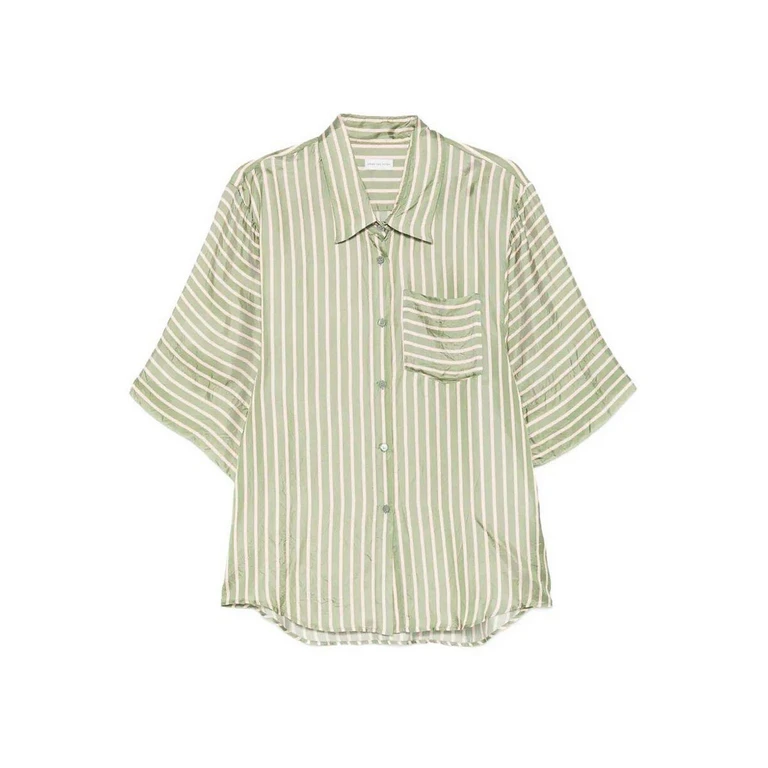 Dries Van Noten Chemise - Vert (2610107573274GREEN)