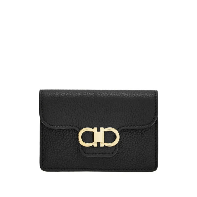 Gancini Calfskin Keyring Wallet