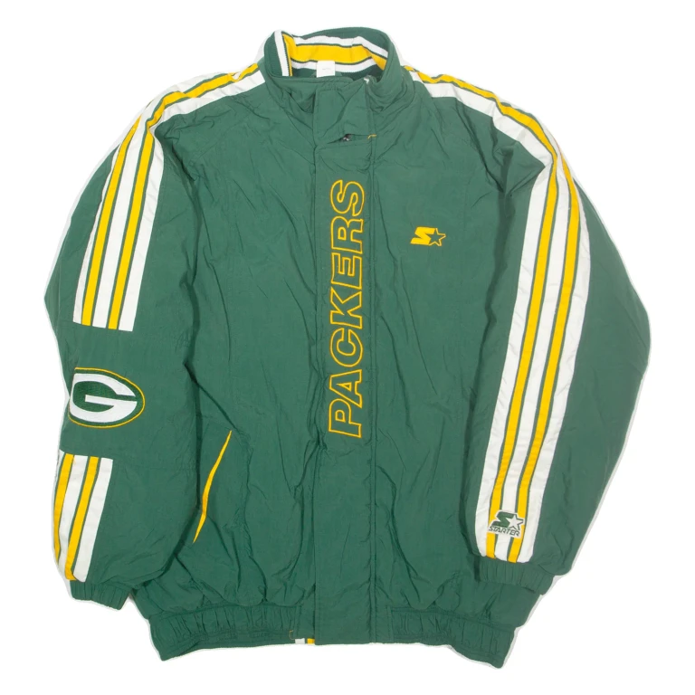 NFL Green Bay Packers Mens Coat Green USA XL