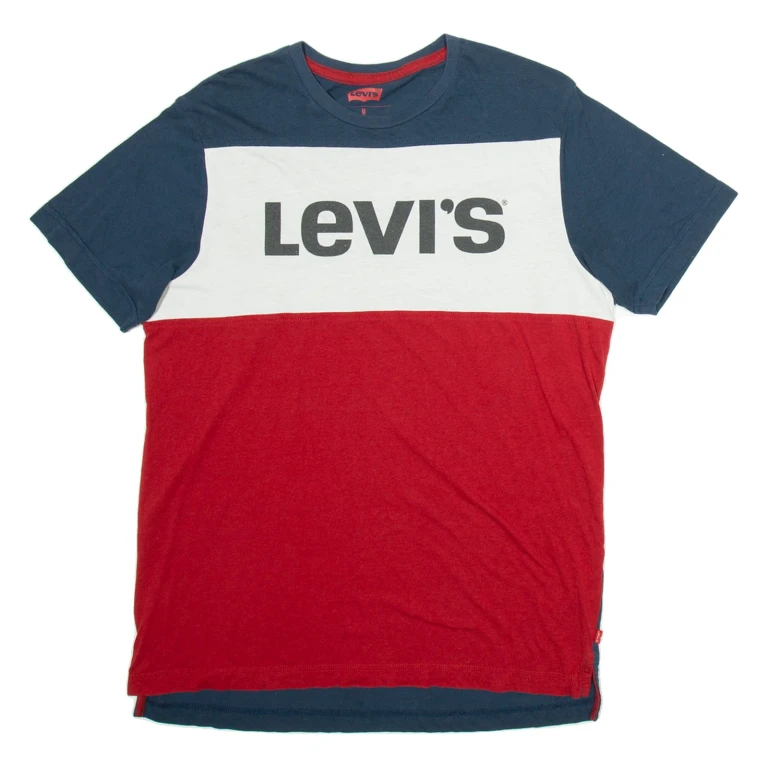 LEVI'S Mens T-Shirt Blue M