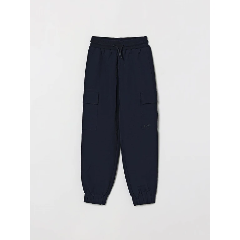 Boy's Jersey Cargo Joggers with Elasticated Waist (J52910849)