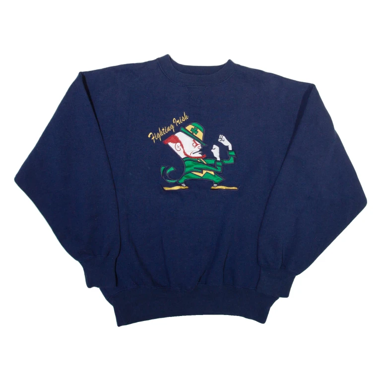 MIDWEST Mens Sweatshirt Blue L