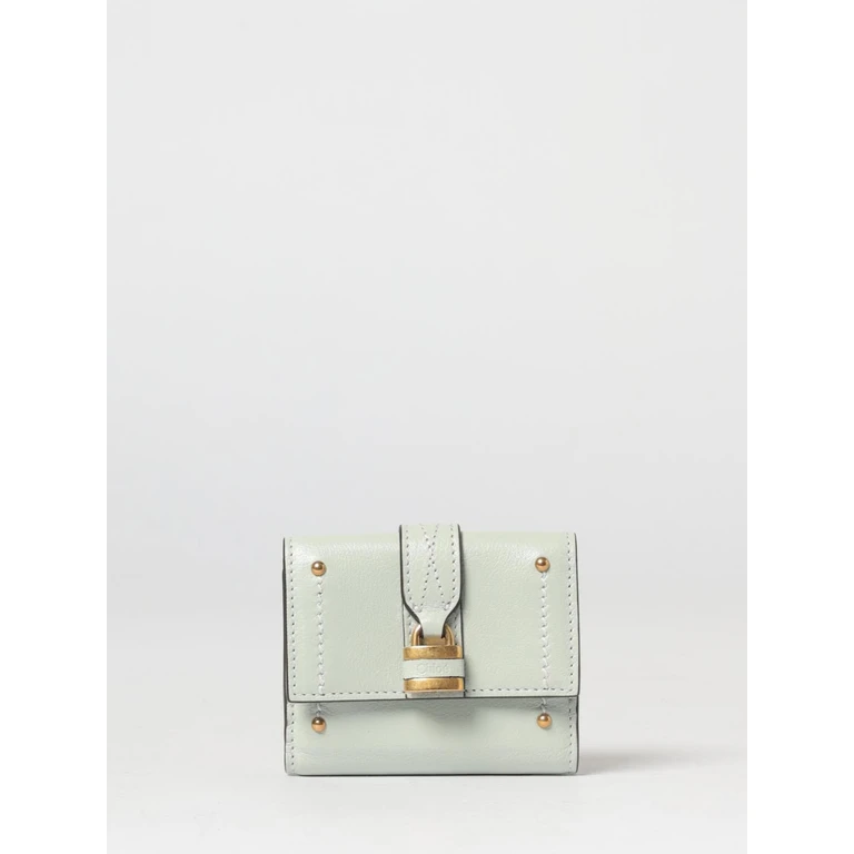 CHLOÉ Wallet Woman color Gnawed Blue (CH26SP914O37344)