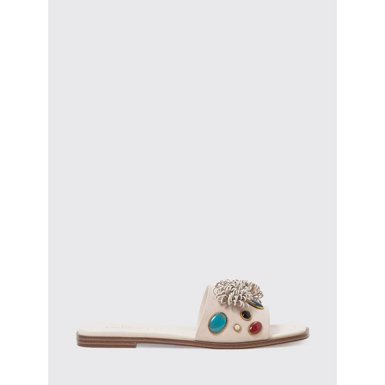 Heeled Sandal Woman color Pearl (261TGT06200059)