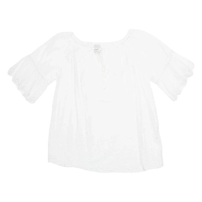 ZEBRA Womens Top White XS
