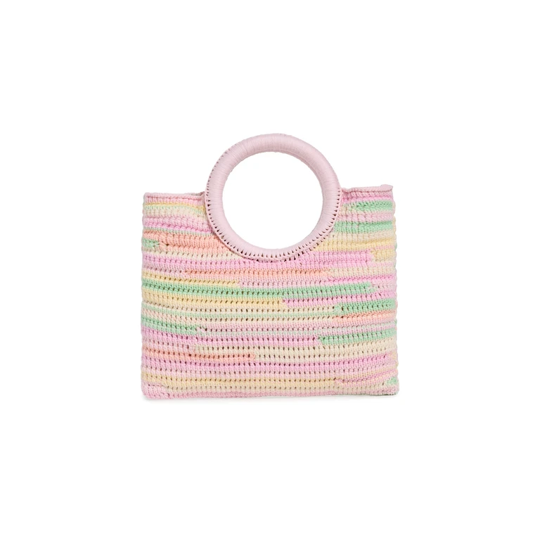 LoveShackFancy Velle Pouch Tropical Swirl One Size