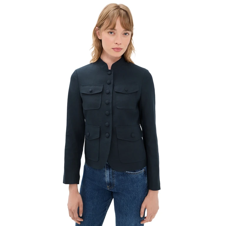 rag & bone Mercer Linen Blazer Sal 4