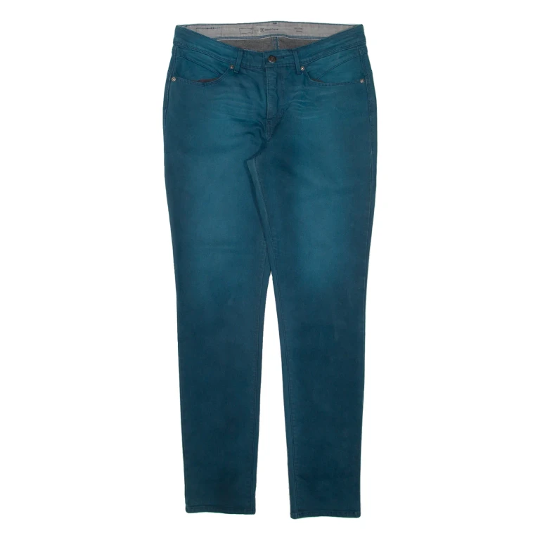 LEVI'S Mid Rise Womens Trousers Blue Slim Skinny W30 L32
