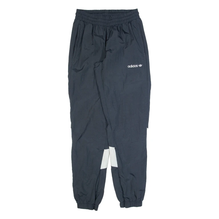 ADIDAS Womens Track Pants Grey Tapered S W24 L30