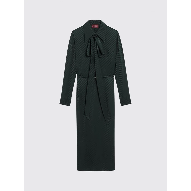 Dress Woman color Green (847325ZAM5B3514)