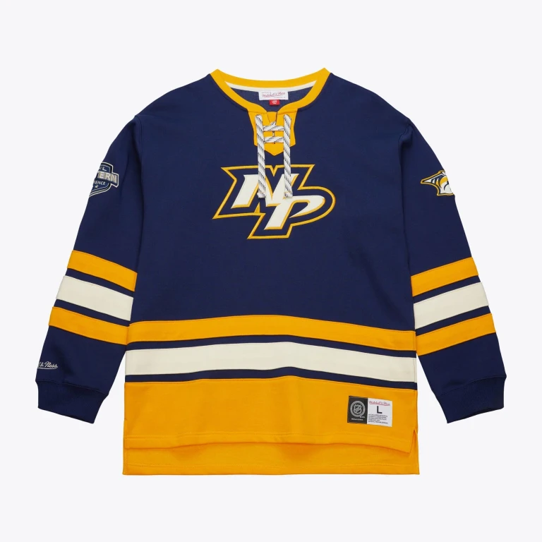 Men's NHL Heritage Lace-Up Crew Current Logo Predators