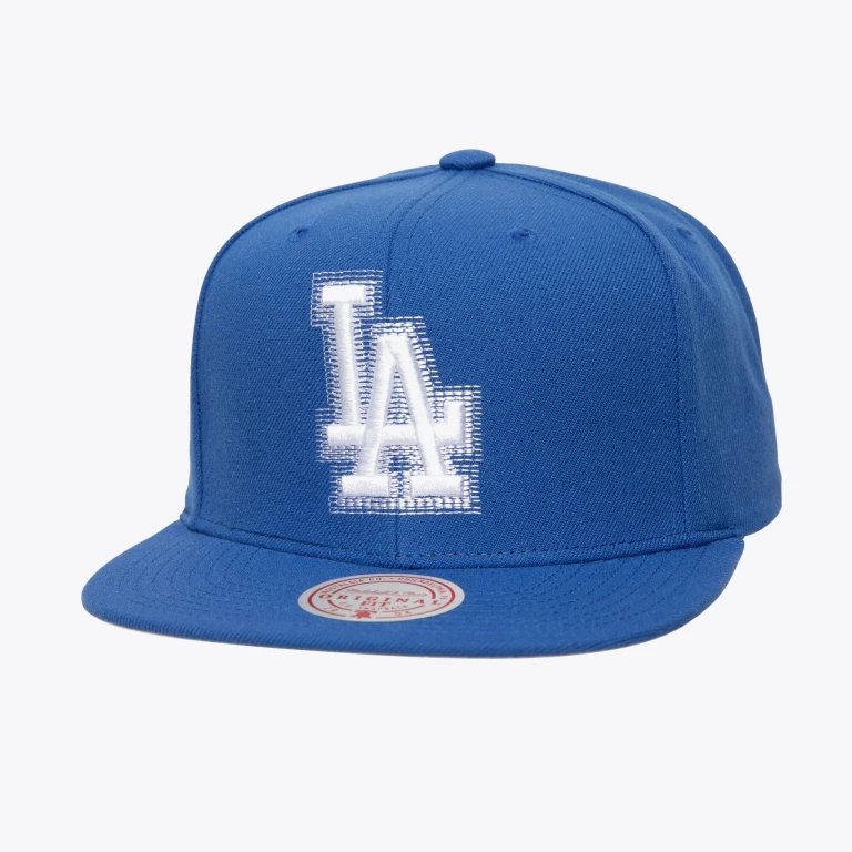 Men's MLB Blurred Vision Snapback Dodgers Snapback Caps