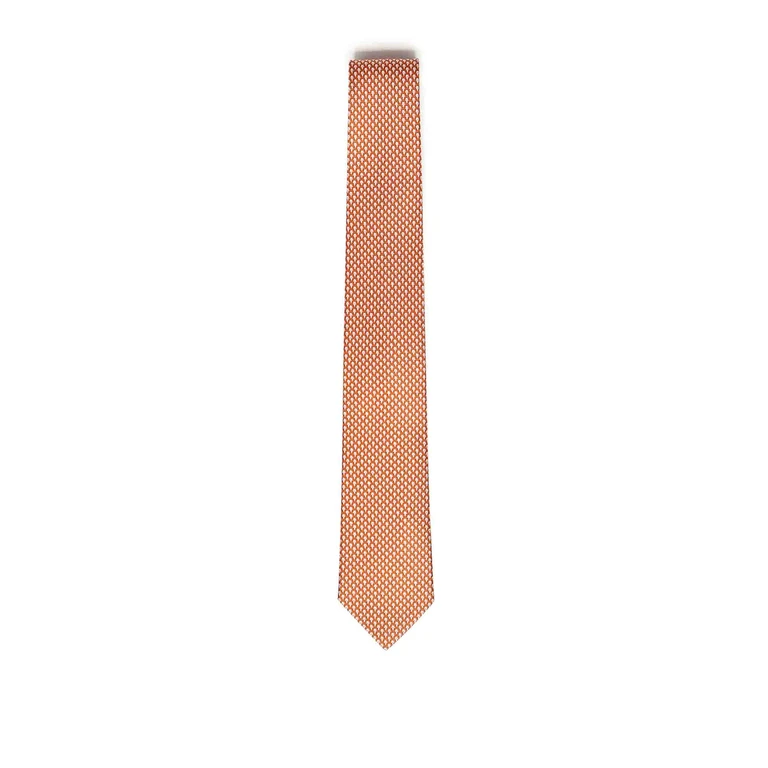 Salvatore Ferragamo Cravate - Orange (351252784138008)