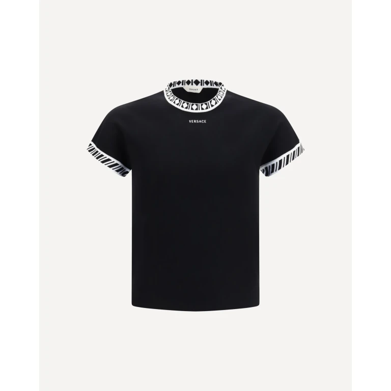 VERSACE Knit T-shirt Male 50