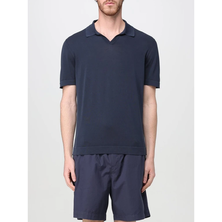 DRUMOHR Polo Shirt Men color Blue (D0GF146N795)