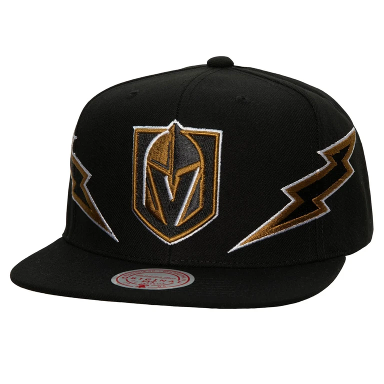 Men's NHL Double Trouble Snapback Knights Black
