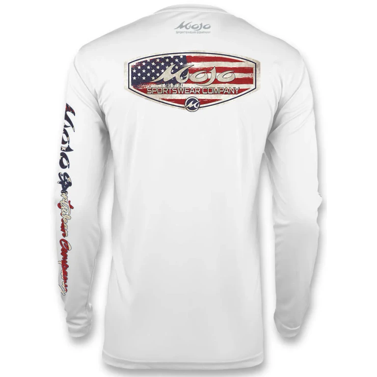 Men's SoWAL Sun Jersey Patriot Crest Long Sleeve