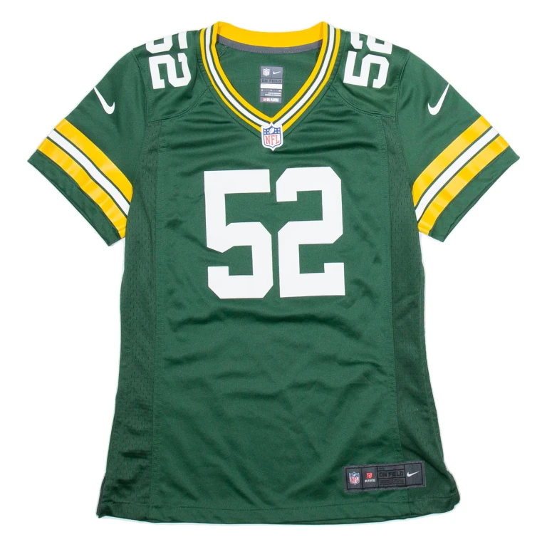 NIKE Green Bay Packers 52 Matthews Mens Jersey Green USA V-Neck S